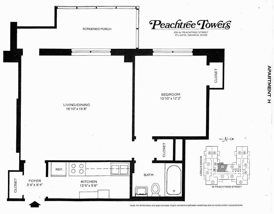 Downtown 1 Bedroom Apartment 18H Atlanta Exterior photo